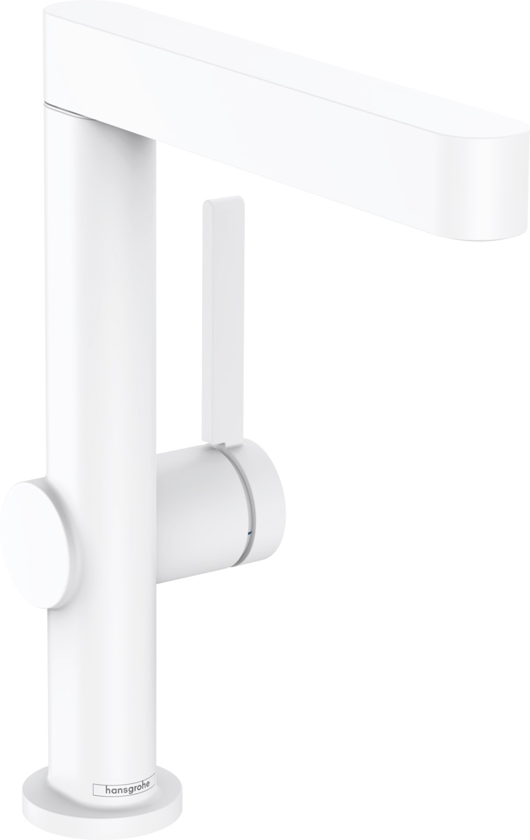 Hansgrohe Finoris grifo para lavabo de pie blanco 76060700