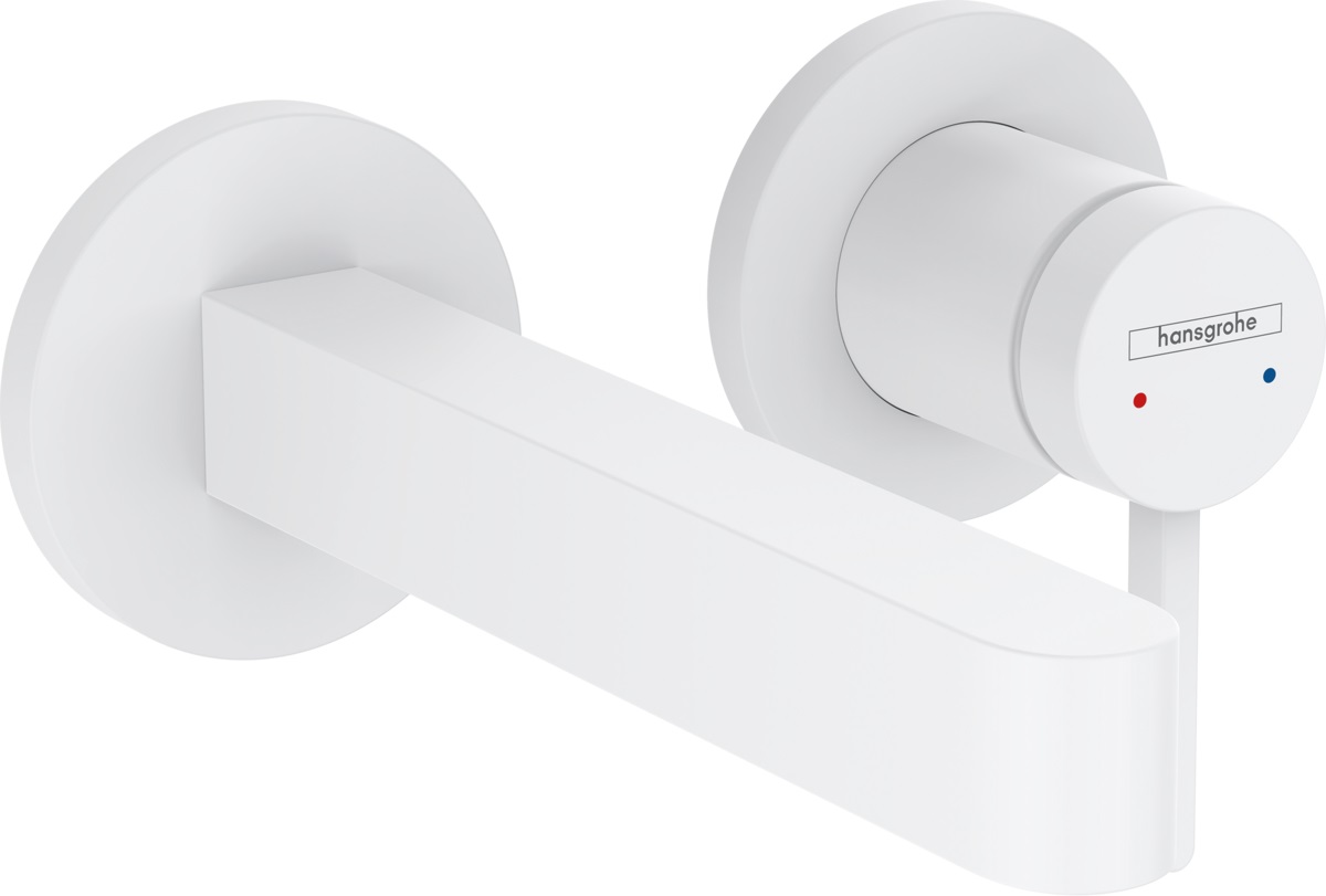Hansgrohe Finoris grifo para lavabo empotrado blanco 76051700