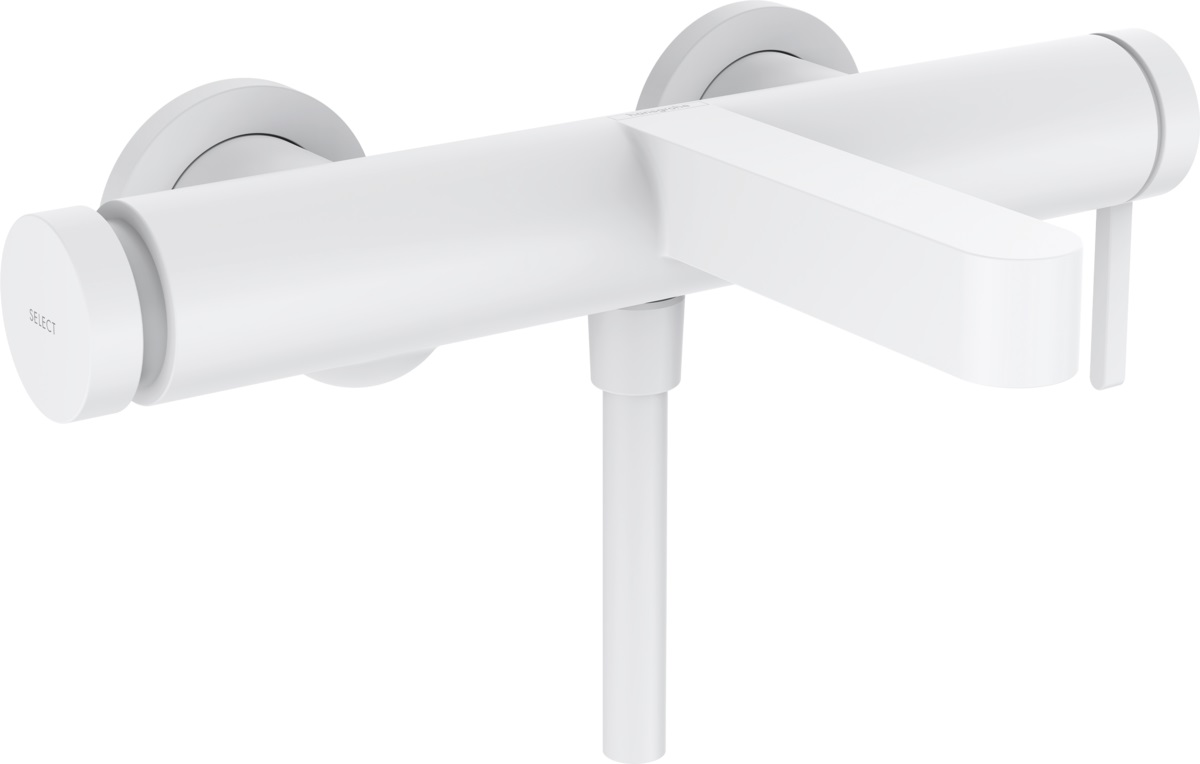 Hansgrohe Finoris grifo de bañera y ducha a pared blanco 76420700