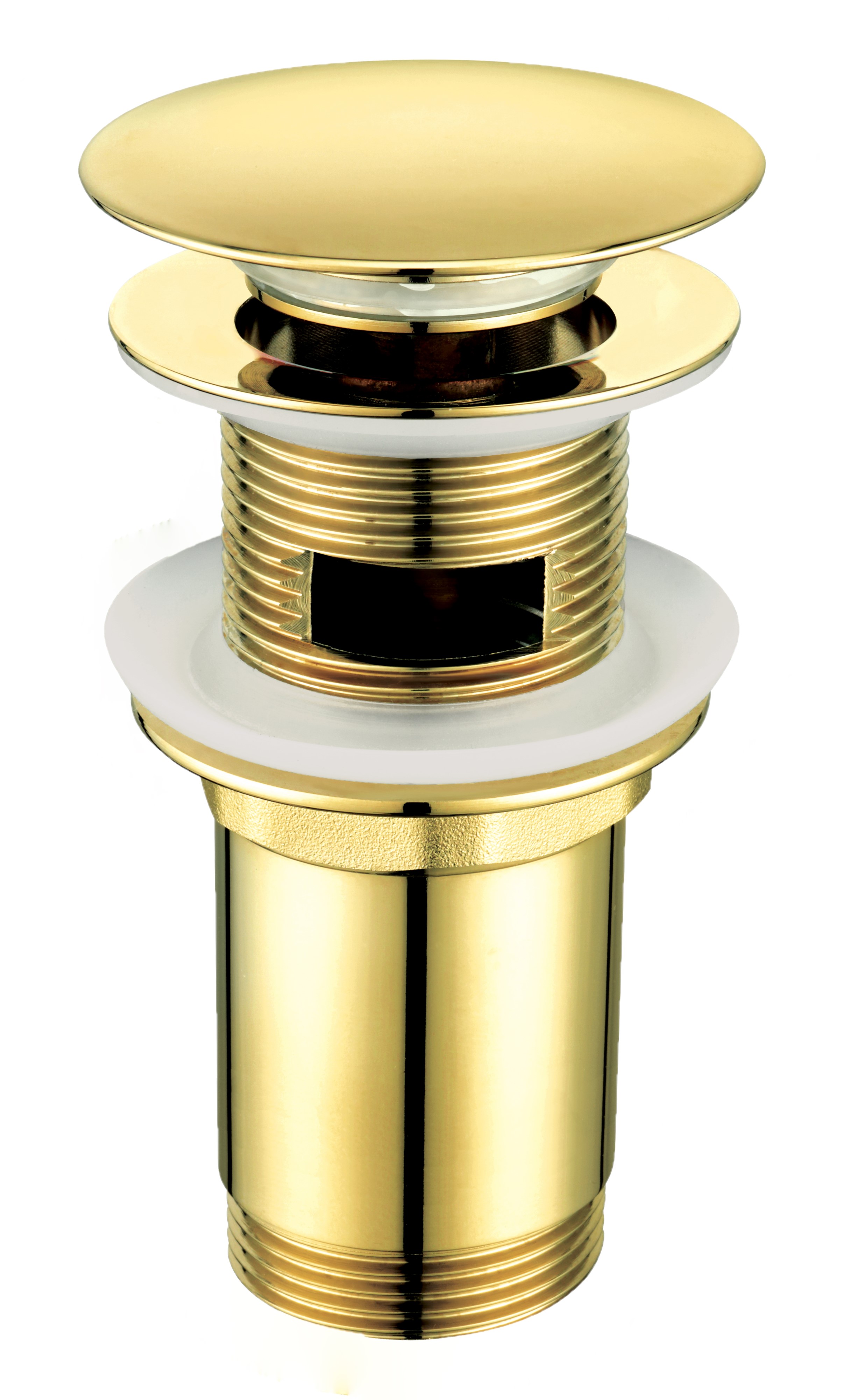 Deante Click-Clack tapón para lavabo oro NHC_Z10U