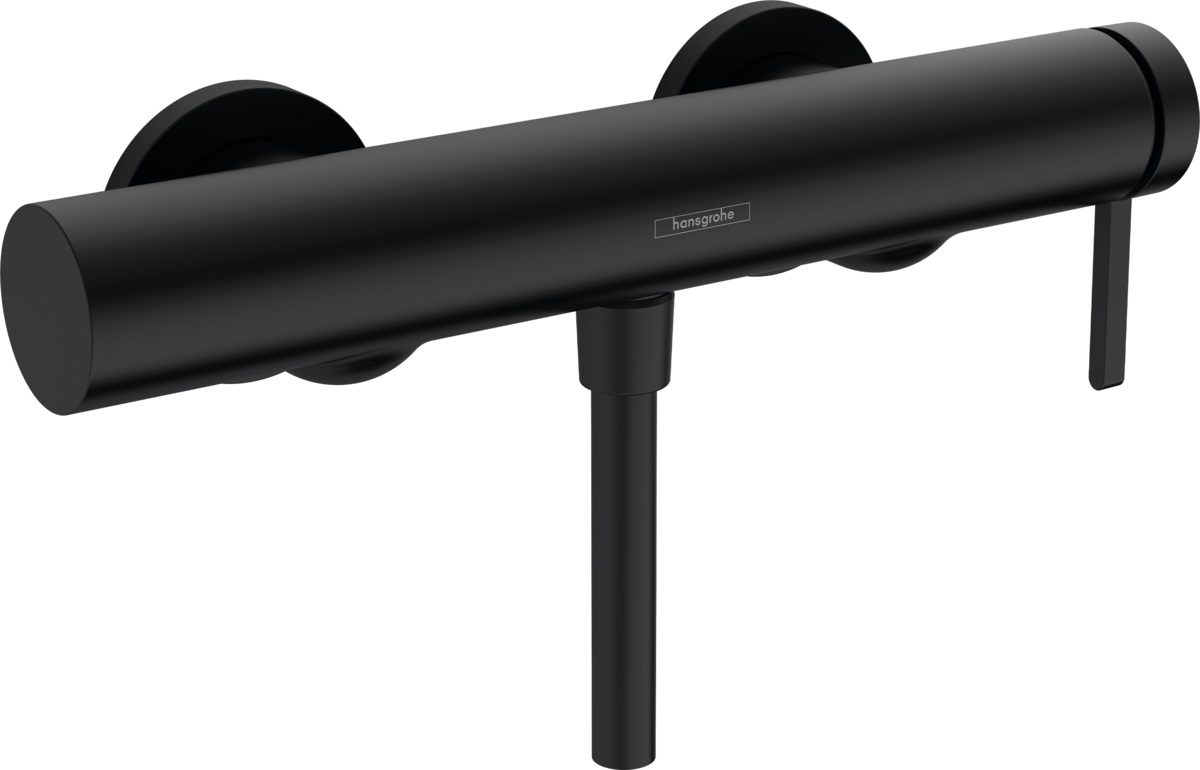 Hansgrohe Finoris grifo para ducha a pared negro 76620670