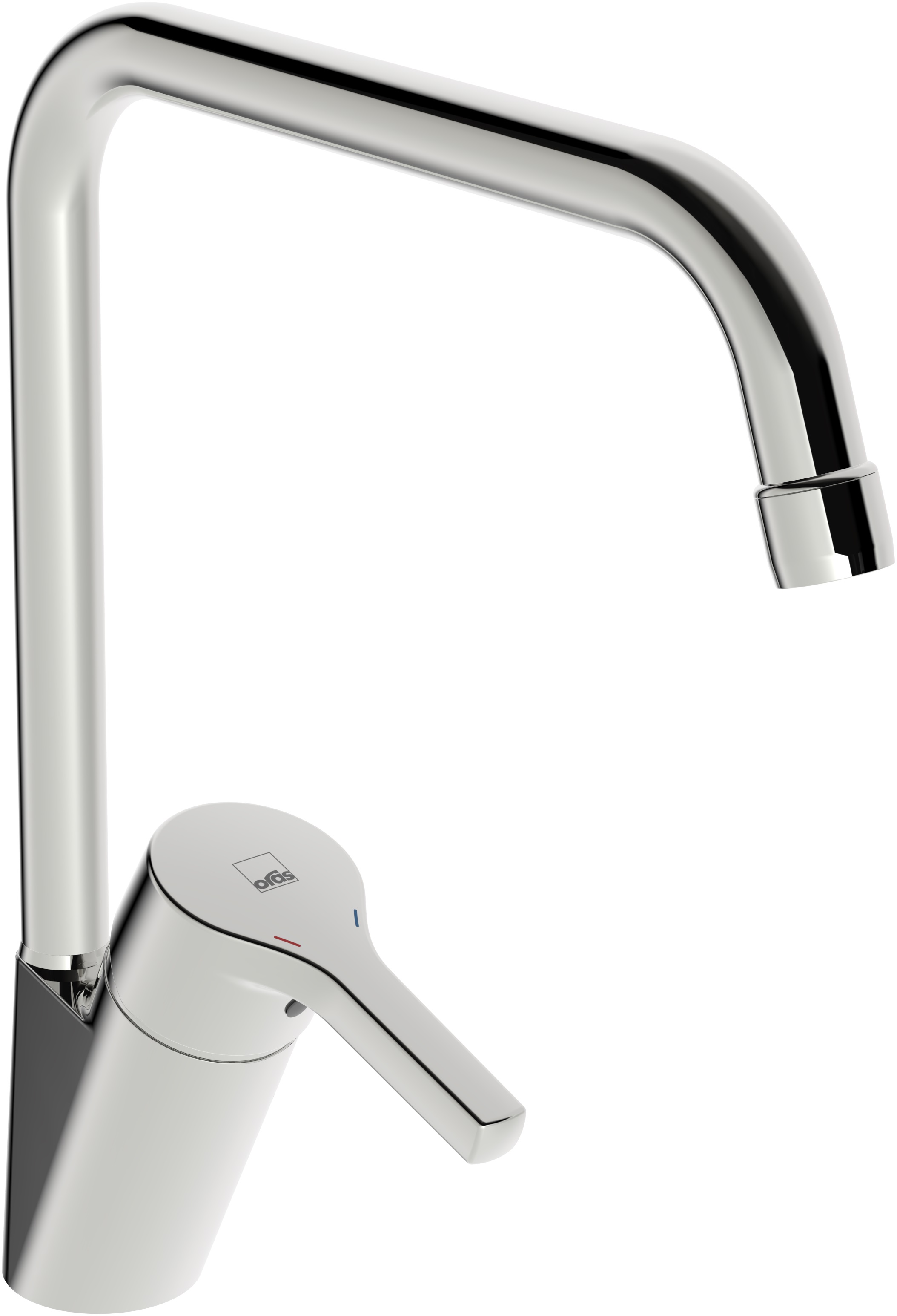Oras Saga grifo de cocina de pie cromo 3933FH