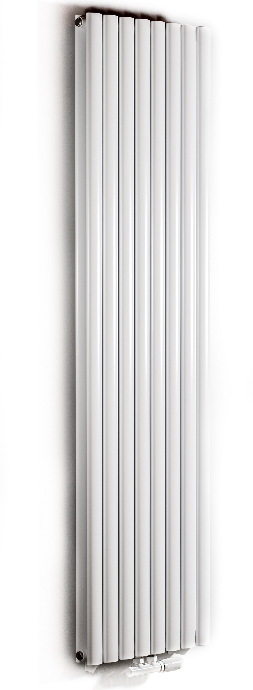 Luxrad Fortuna Podwójna radiador decorativo 200x46.8 cm podłączenie inferior blanco FORP20004689003ZDC