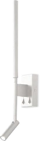 Mantra Torch lámpara de pared 2x6 W blanco 6702