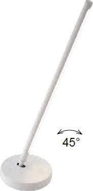 Mantra Torch lámpara de sobremesa 1x11 W blanco 6737