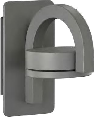 Mantra Iguazu lámpara de pared para exteriores 1x10 W gris 6558