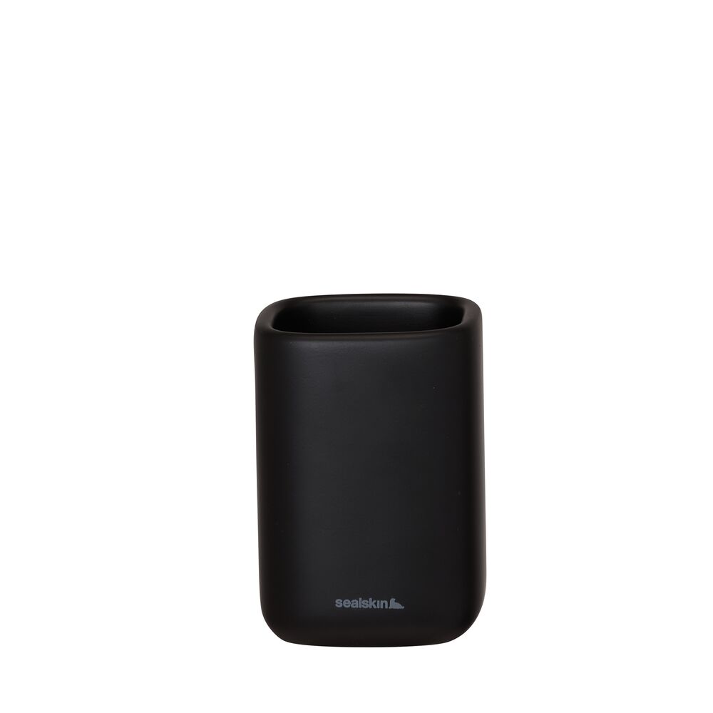 Sealskin Mind vaso para cepillos de dientes negro 800059