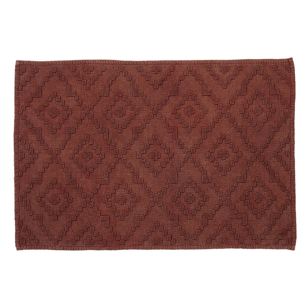 Sealskin Aztec alfombrilla para baño 90x60 cm rectangular rosa 800097