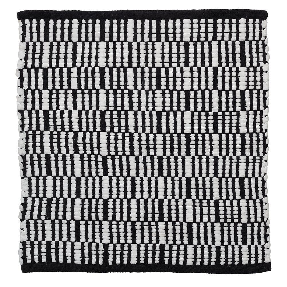 Sealskin Bandra alfombrilla para baño 60x60 cm cuadrada negro 800106