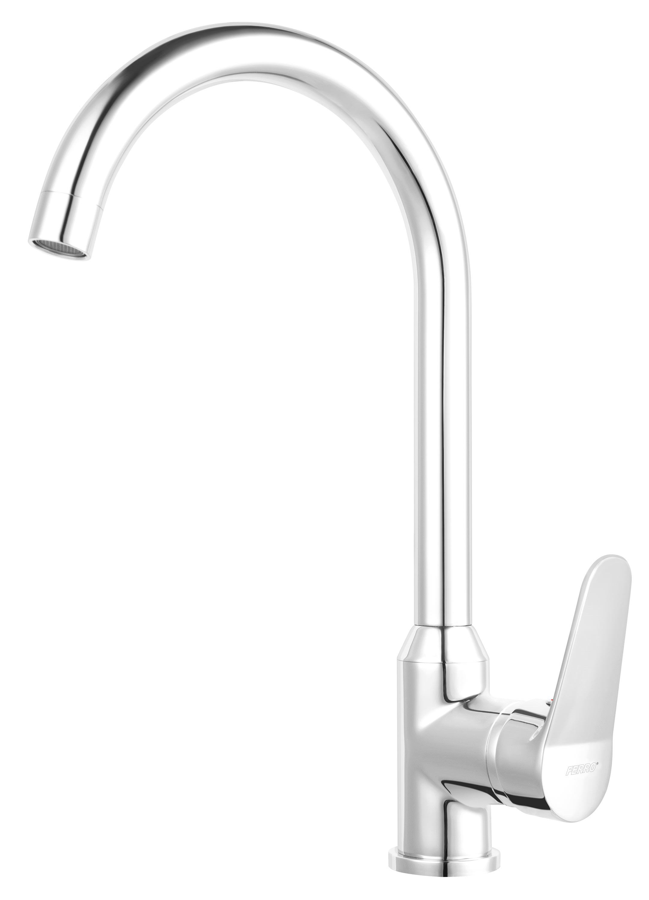 Ferro Isso grifo de cocina de pie cromo BIS4