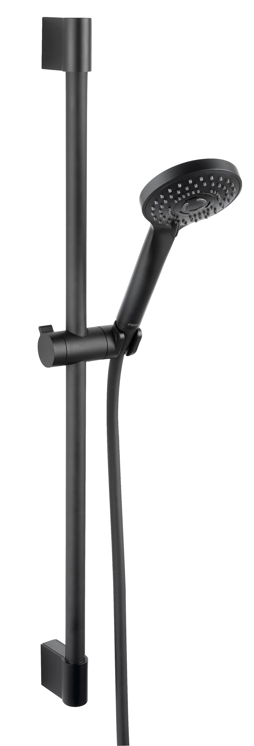 Ferro Horn conjunto de ducha a pared negro N370BL-B