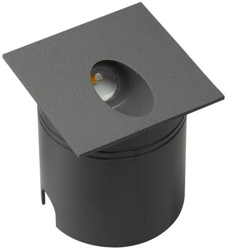 Mantra Aspen aplique bajo exterior 1x3 W gris 7024