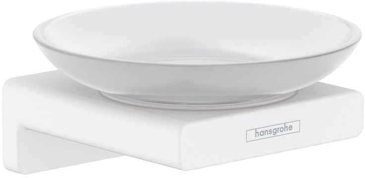 Hansgrohe AddStoris jabonera de pared blanco 41746700