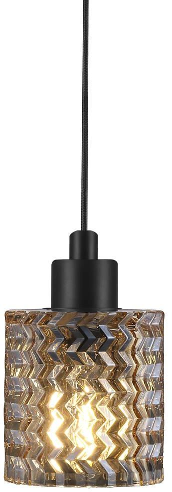 Nordlux Hollywood lámpara colgante 1x60 W negro-ámbar 46483027