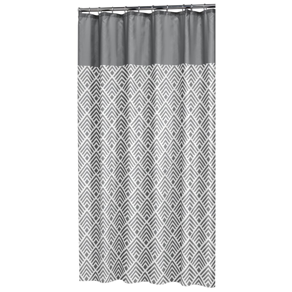 Sealskin Angoli cortina de ducha 180x200 cm blanco-gris 233561312