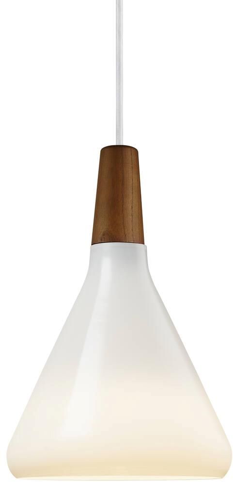 Nordlux Nori lámpara colgante 1x40 W blanco-marrón 2120843001
