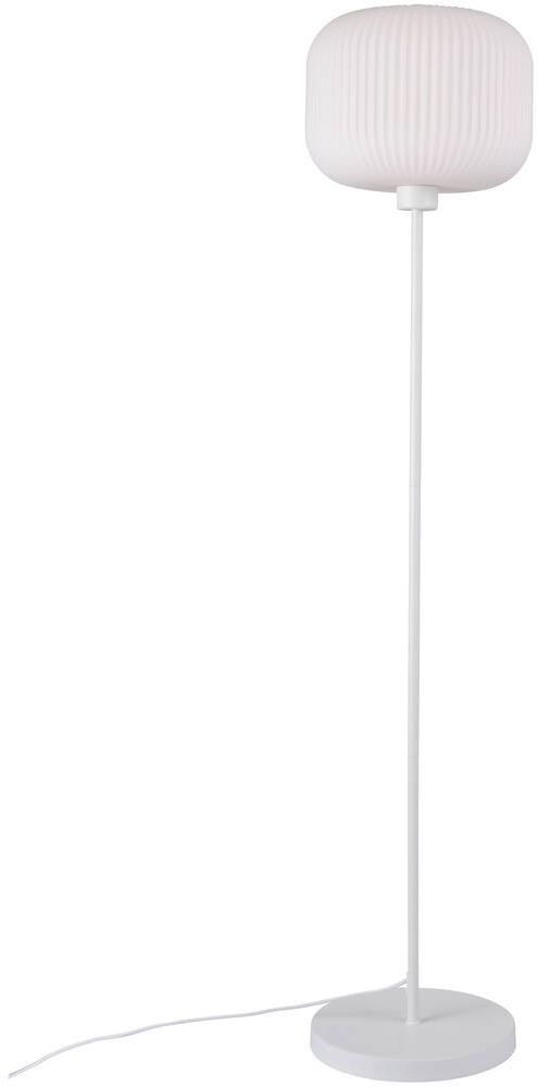 Nordlux Milford lámpara de pie 1x40 W blanco-ópalo 48924001