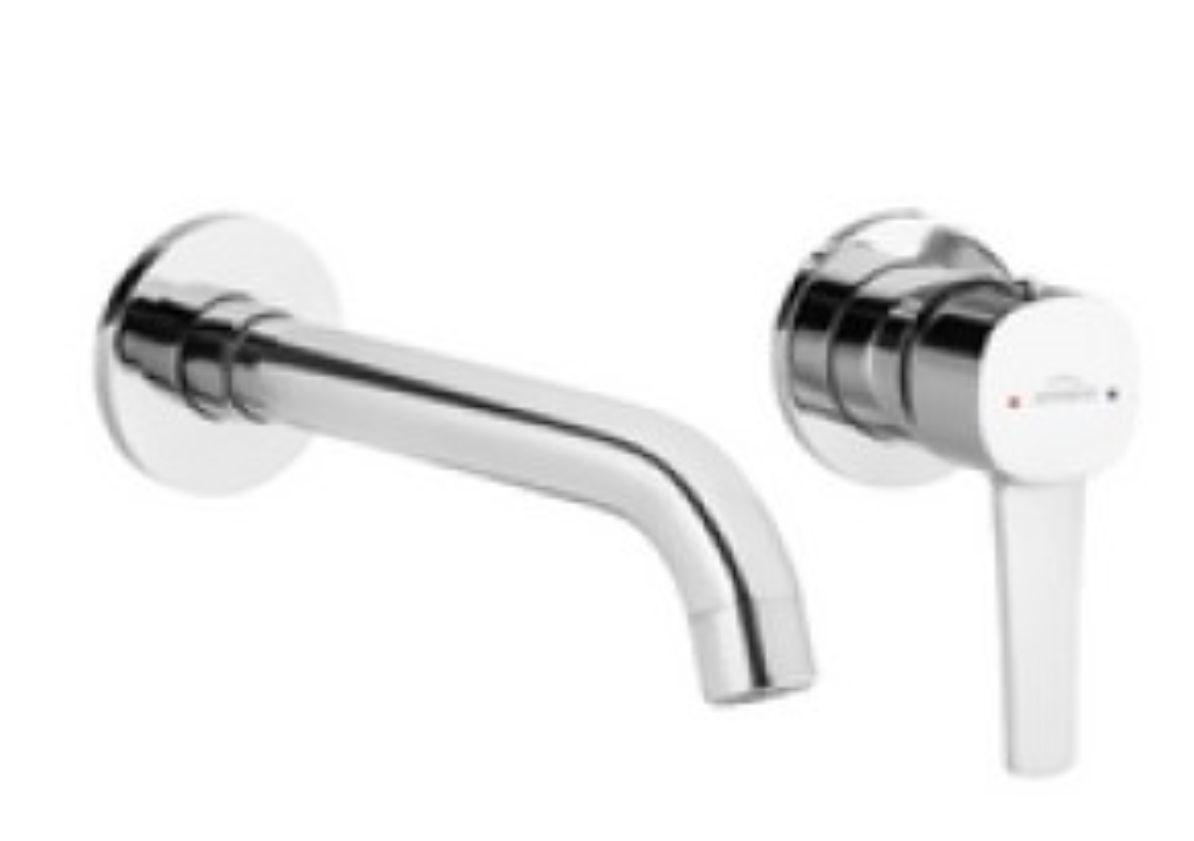 Invena Glamour grifo para lavabo empotrado cromo BP-02-U01