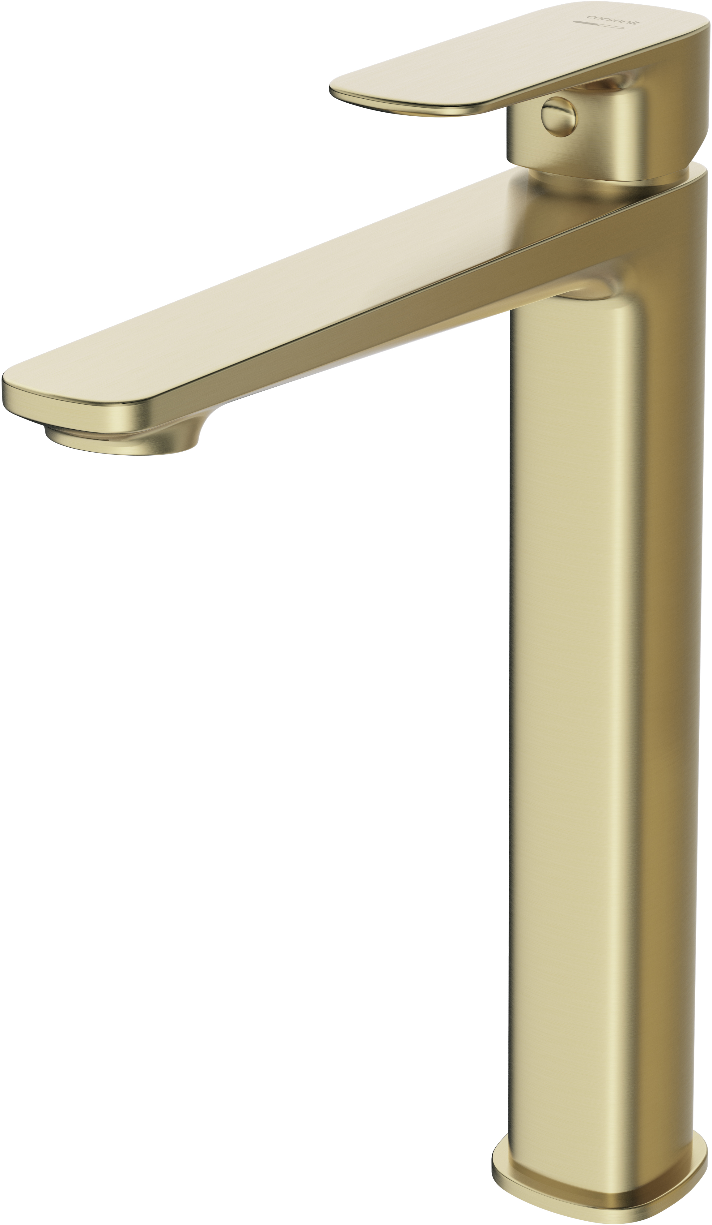 Cersanit Larga grifo para lavabo de pie oro S951-393
