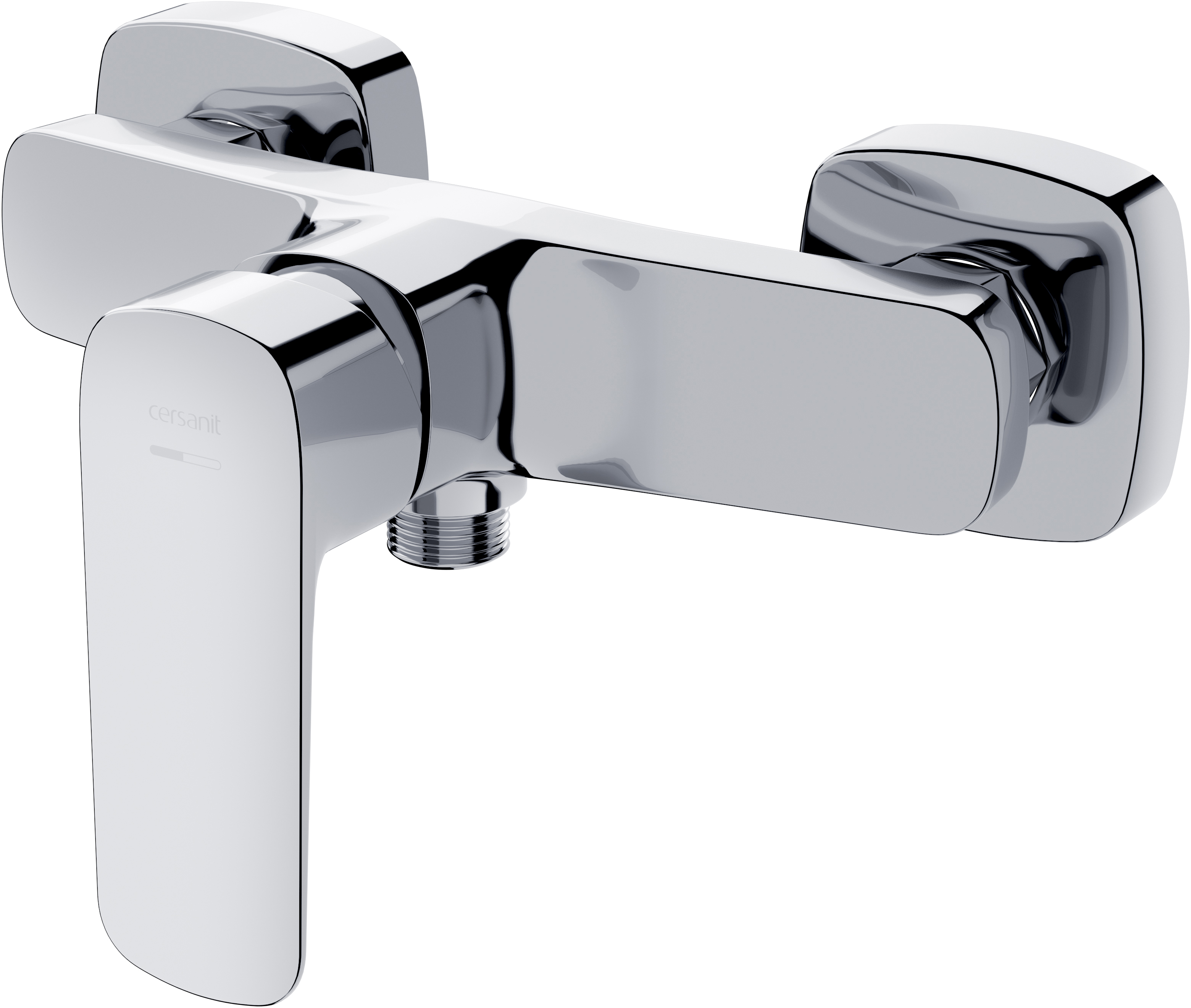 Cersanit Larga grifo para ducha a pared cromo S951-383