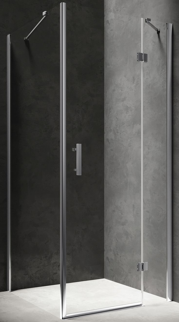 Omnires Manhattan cabina de ducha 80x80 cm cuadrada cromo brillo/vidrio transparente MH8080CRTR