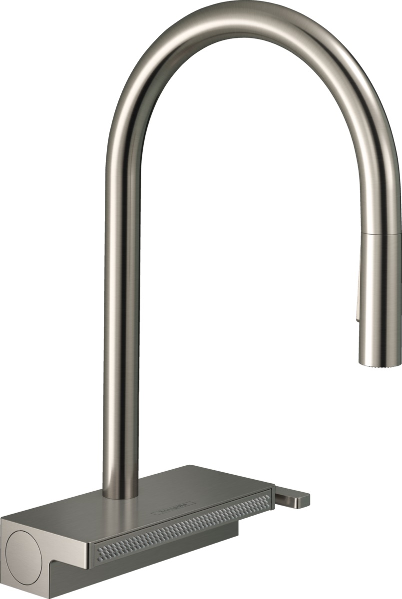 Hansgrohe Aquno Select M81 grifo de cocina de pie acero inoxidable 73831800