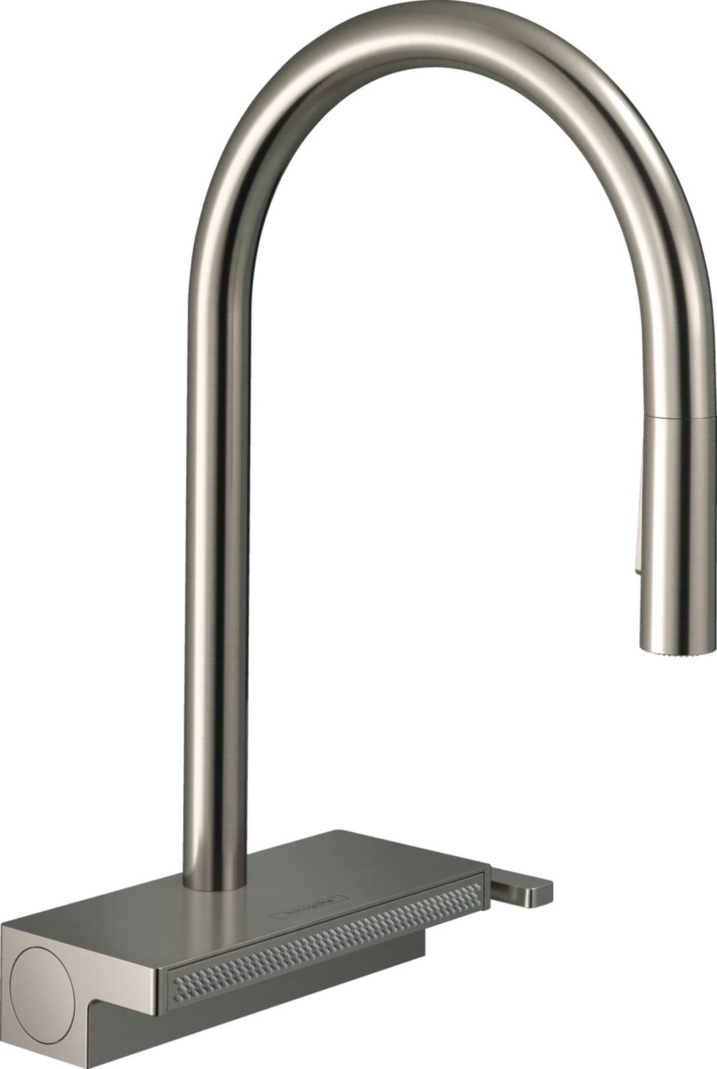 Hansgrohe Aquno Select M81 grifo de cocina de pie acero inoxidable 73837800