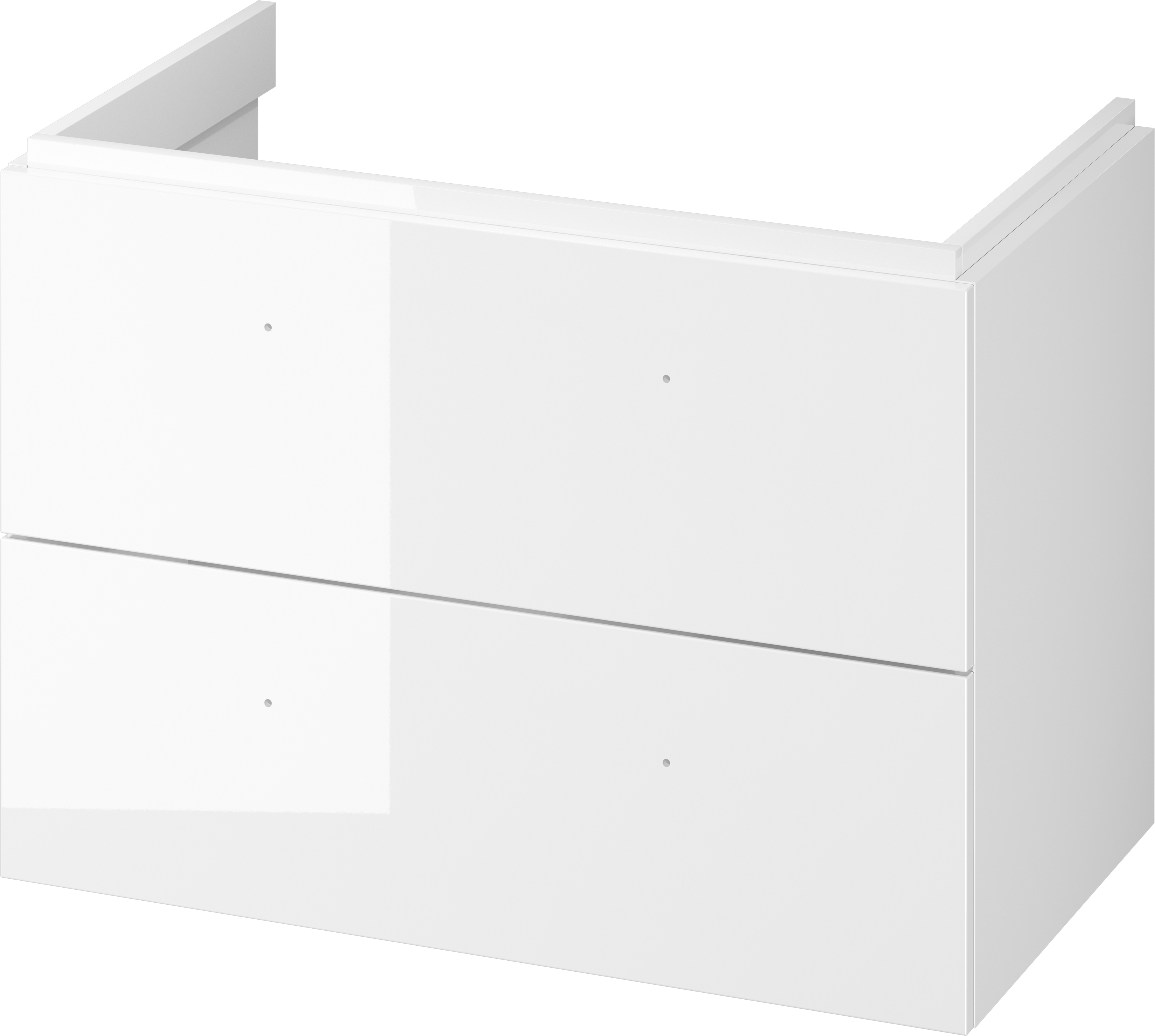 Cersanit Larga armario 79.4x44.4x57.2 cm suspendido, para lavabo blanco S932-073