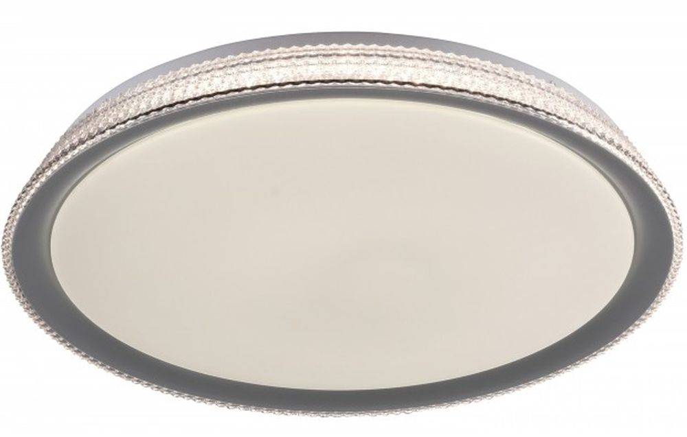 Just Light Lola Smart Kari plafón inteligente 1x37 W blanco-plata 14339-21
