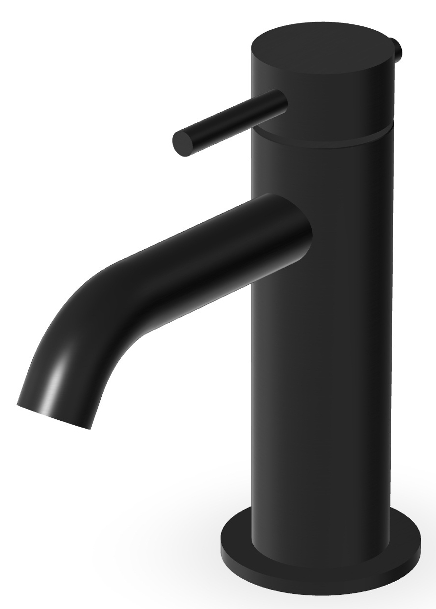 Zucchetti Helm grifo para lavabo de pie negro ZHE687.XP81