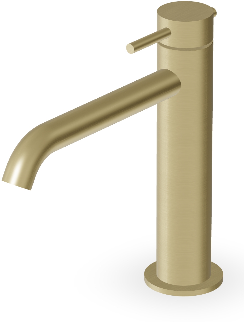 Zucchetti Helm grifo para lavabo de pie oro ZHE688.XP31