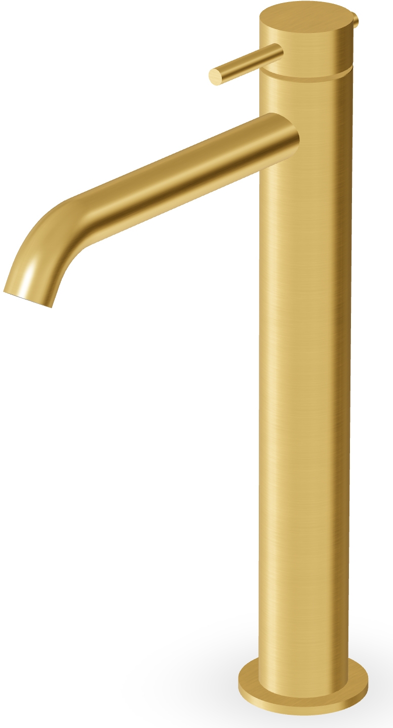 Zucchetti Helm grifo para lavabo de pie oro ZHE689.XP41