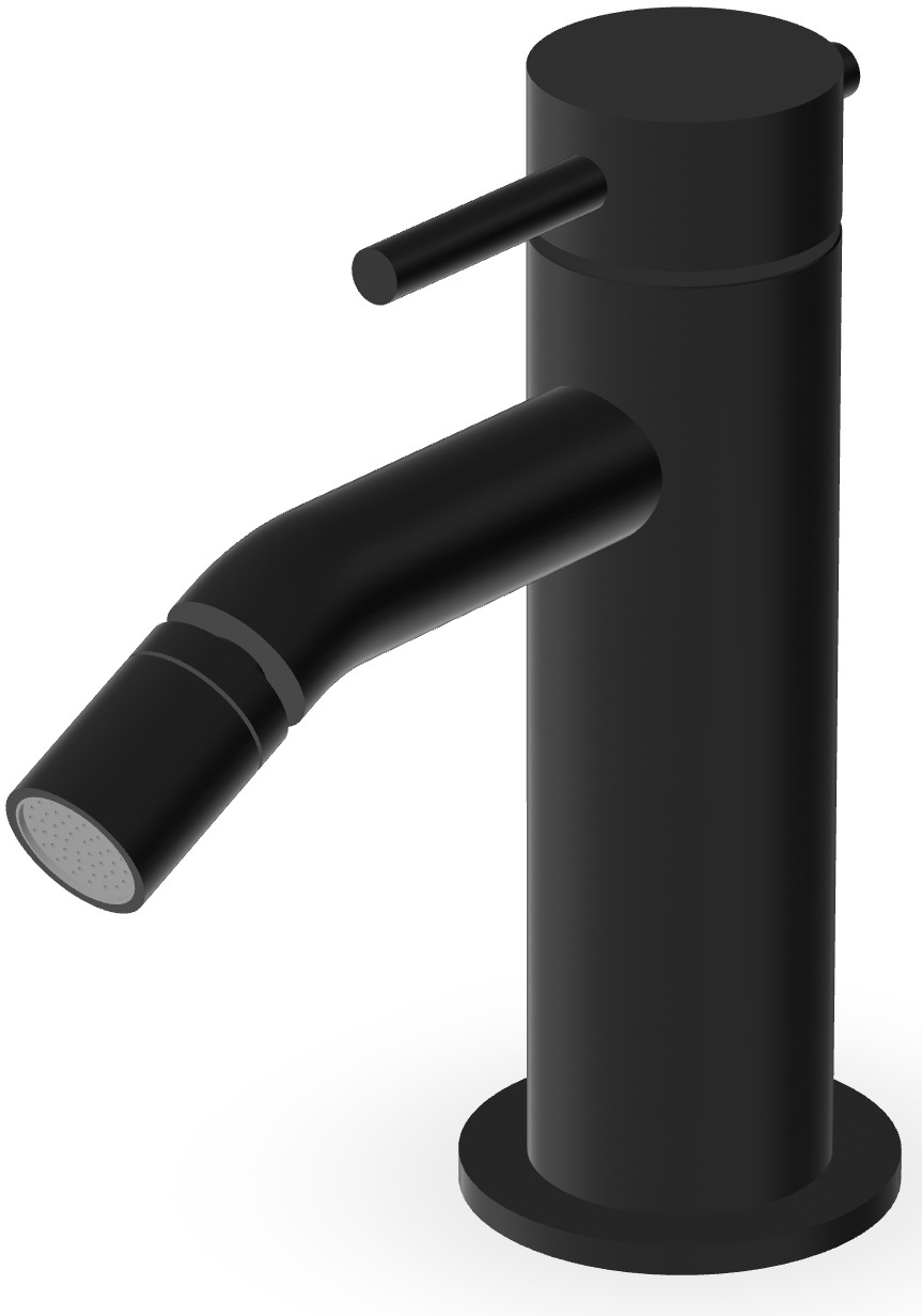 Zucchetti Helm grifo para bidé de pie negro ZHE378.XP81