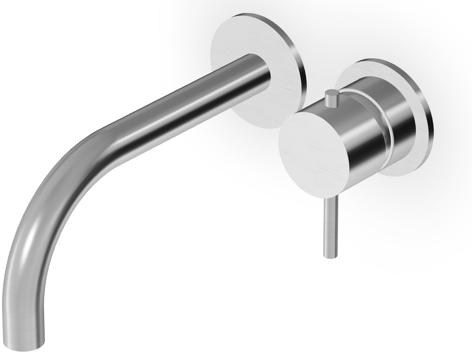 Zucchetti Helm grifo para lavabo empotrado acero ZHE721.X