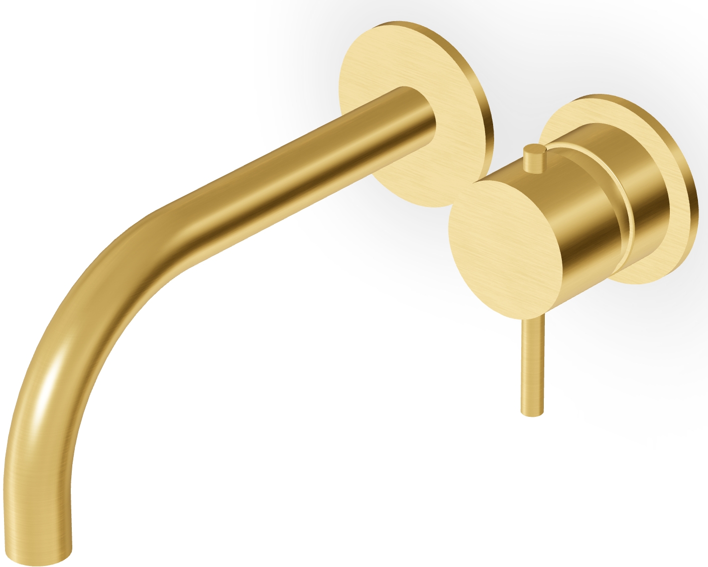 Zucchetti Helm grifo para lavabo empotrado oro ZHE721.XP41