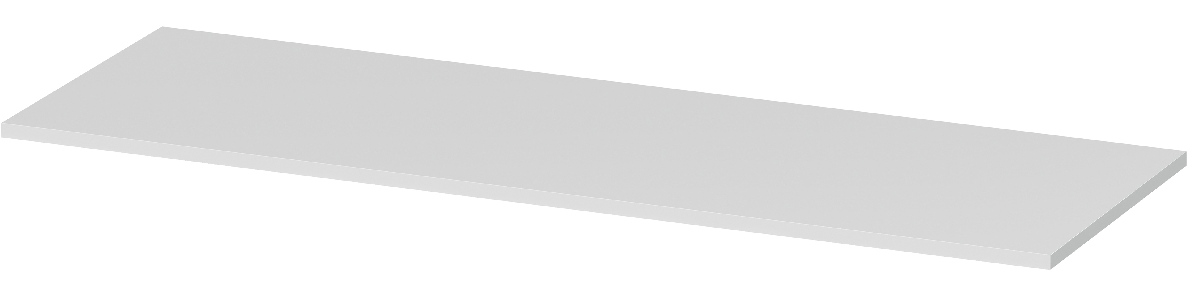 Cersanit Larga encimera 140.2x45 cm gris S932-041
