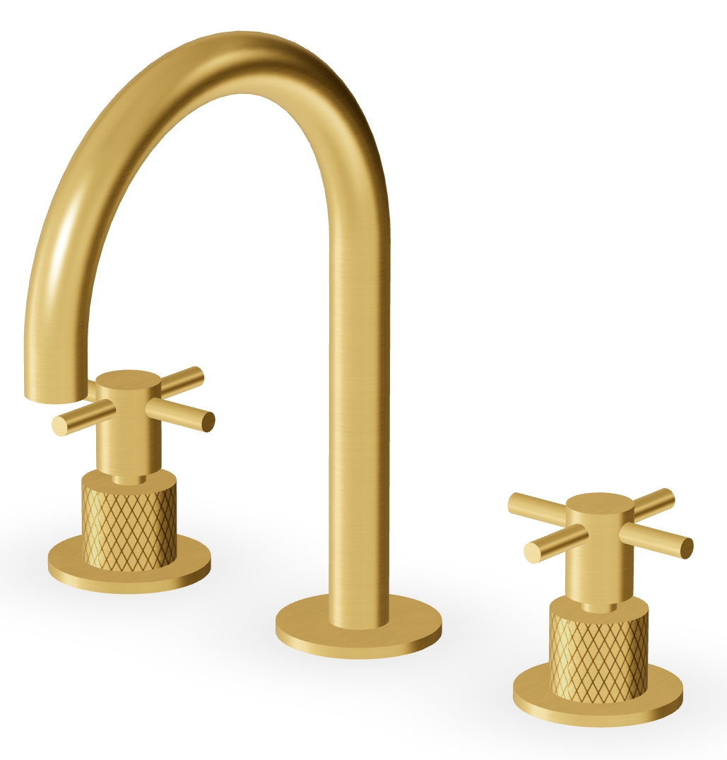 Zucchetti Helm grifo para lavabo de pie oro ZHM515.XP41G3