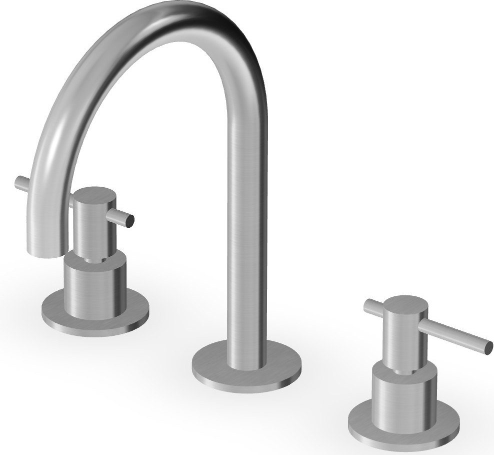 Zucchetti Helm grifo para lavabo de pie acero ZHL515.X