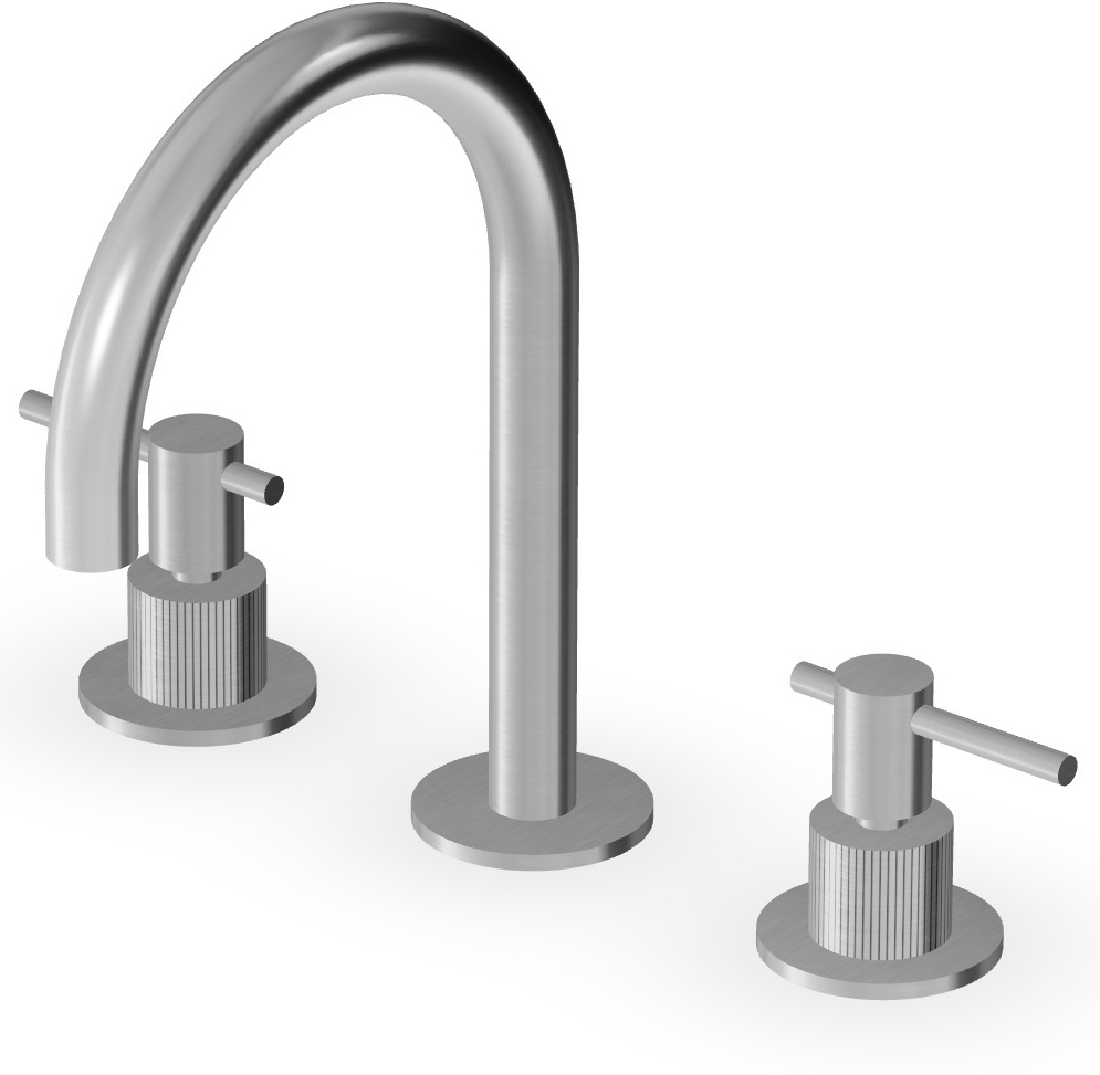 Zucchetti Helm grifo para lavabo de pie acero ZHL515.XG2