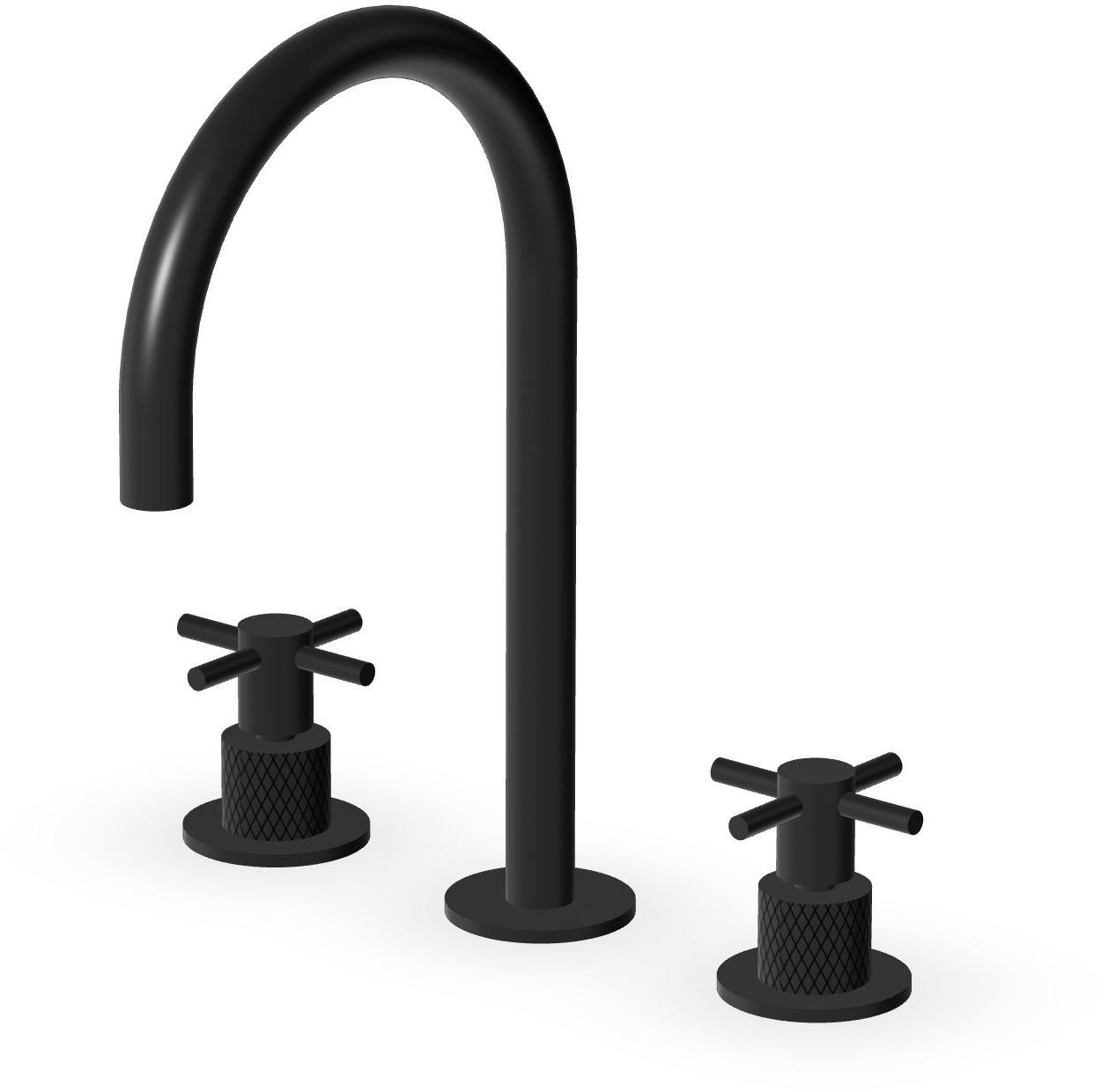 Zucchetti Helm grifo para lavabo de pie negro ZHM516.XP81G3