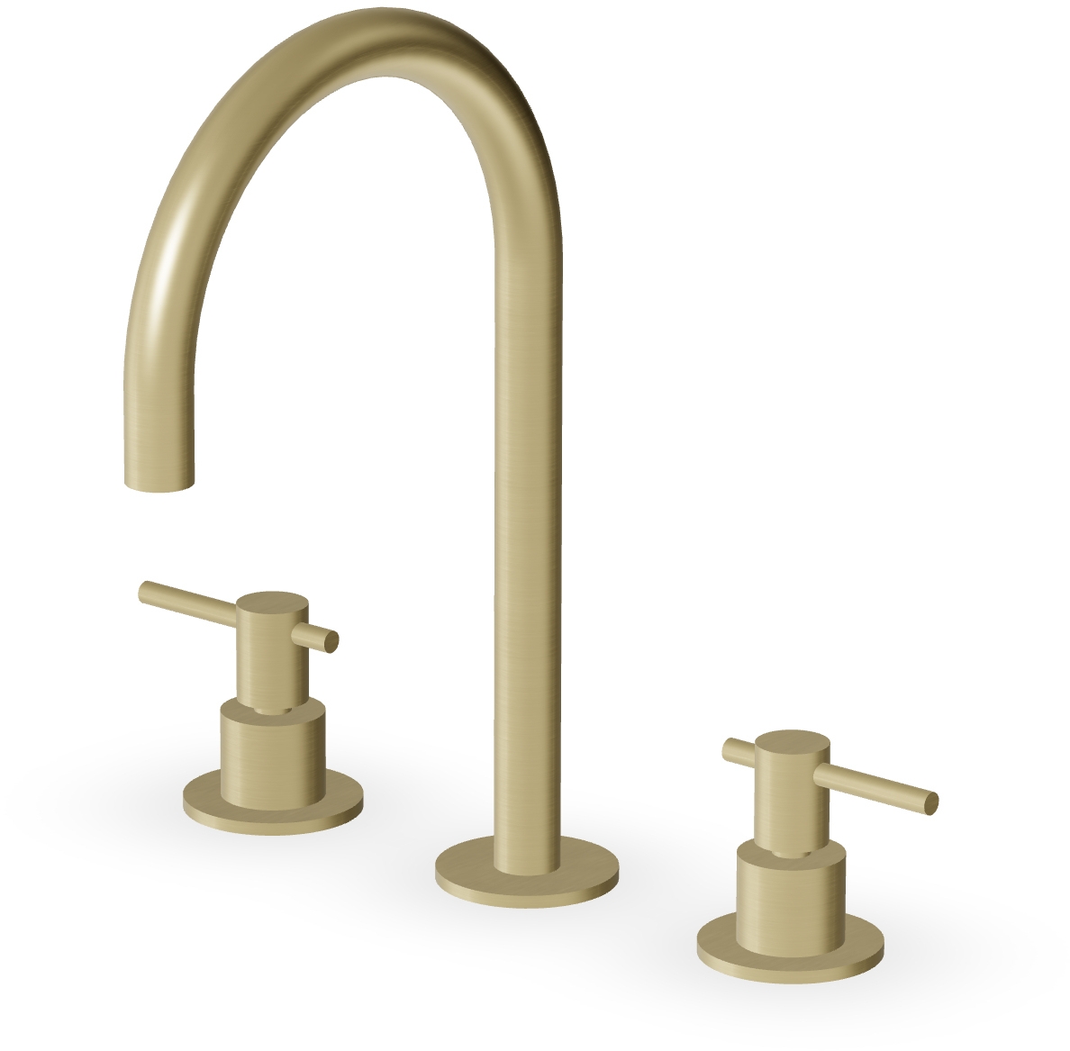 Zucchetti Helm grifo para lavabo de pie oro ZHL516.XP31
