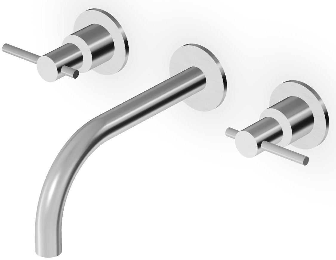 Zucchetti Helm grifo para lavabo empotrado acero ZHL760.X