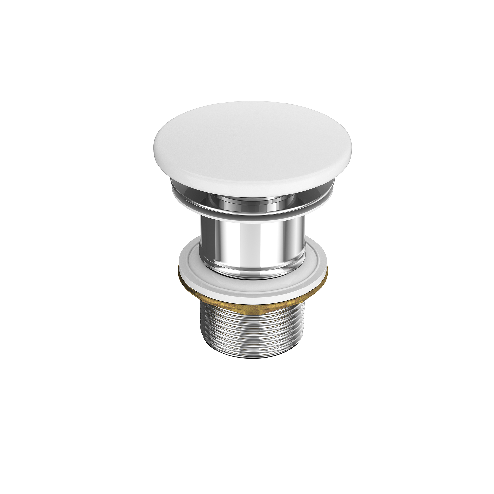 Cersanit Larga tapón para lavabo blanco K11-2376