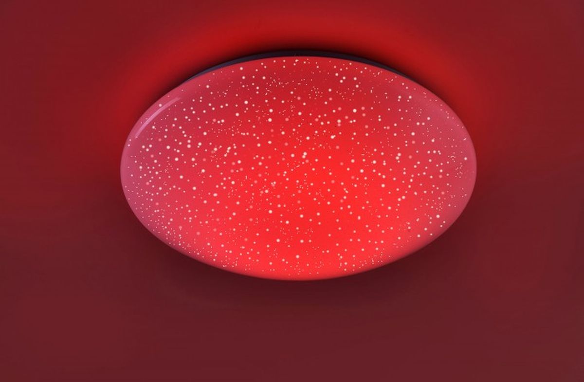 Just Light Skyler plafón inteligente 1x18 W blanco 14242-16