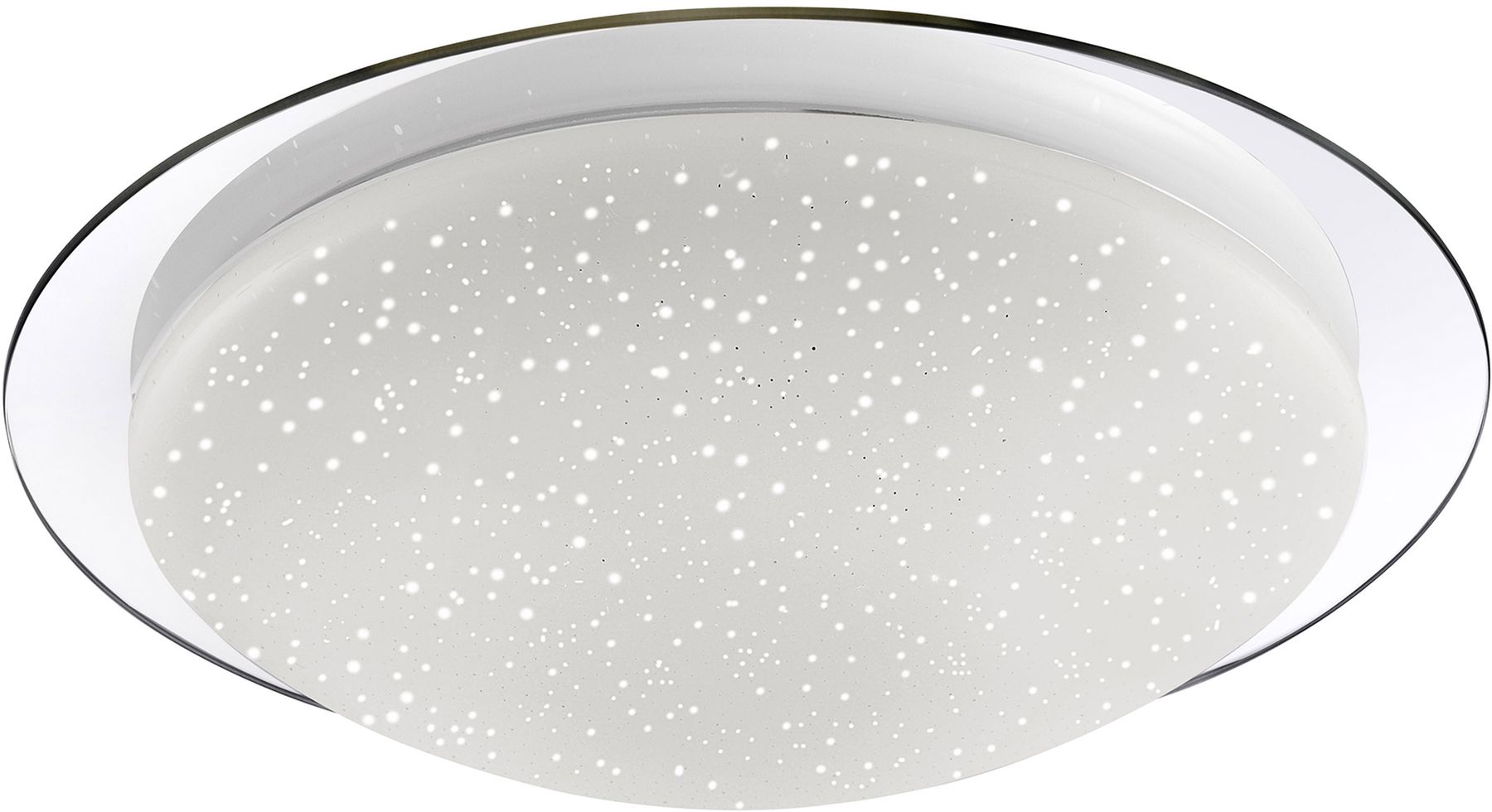 Just Light Skyler plafón inteligente 1x11 W blanco-cromo 14331-17