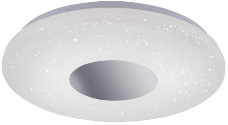 Just Light Lavinia plafón inteligente 1x18 W blanco-cromo 14422-17