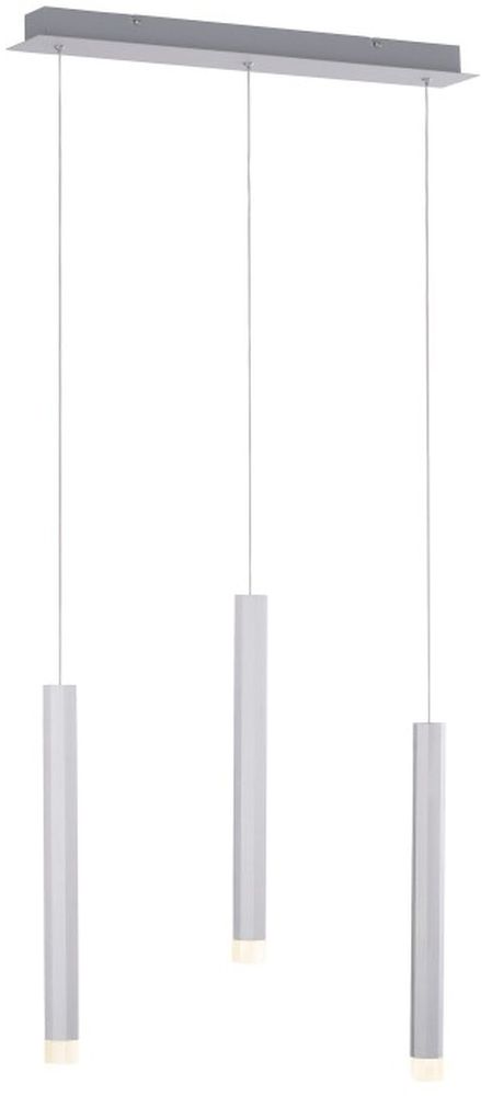 Just Light Bruno lámpara colgante 3x4.8 W blanco-aluminio 15203-95