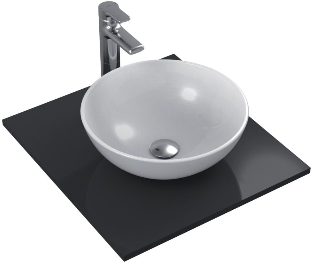 Ideal Standard Strada lavabo 41x41 cm circular sobre encimera blanco K079501
