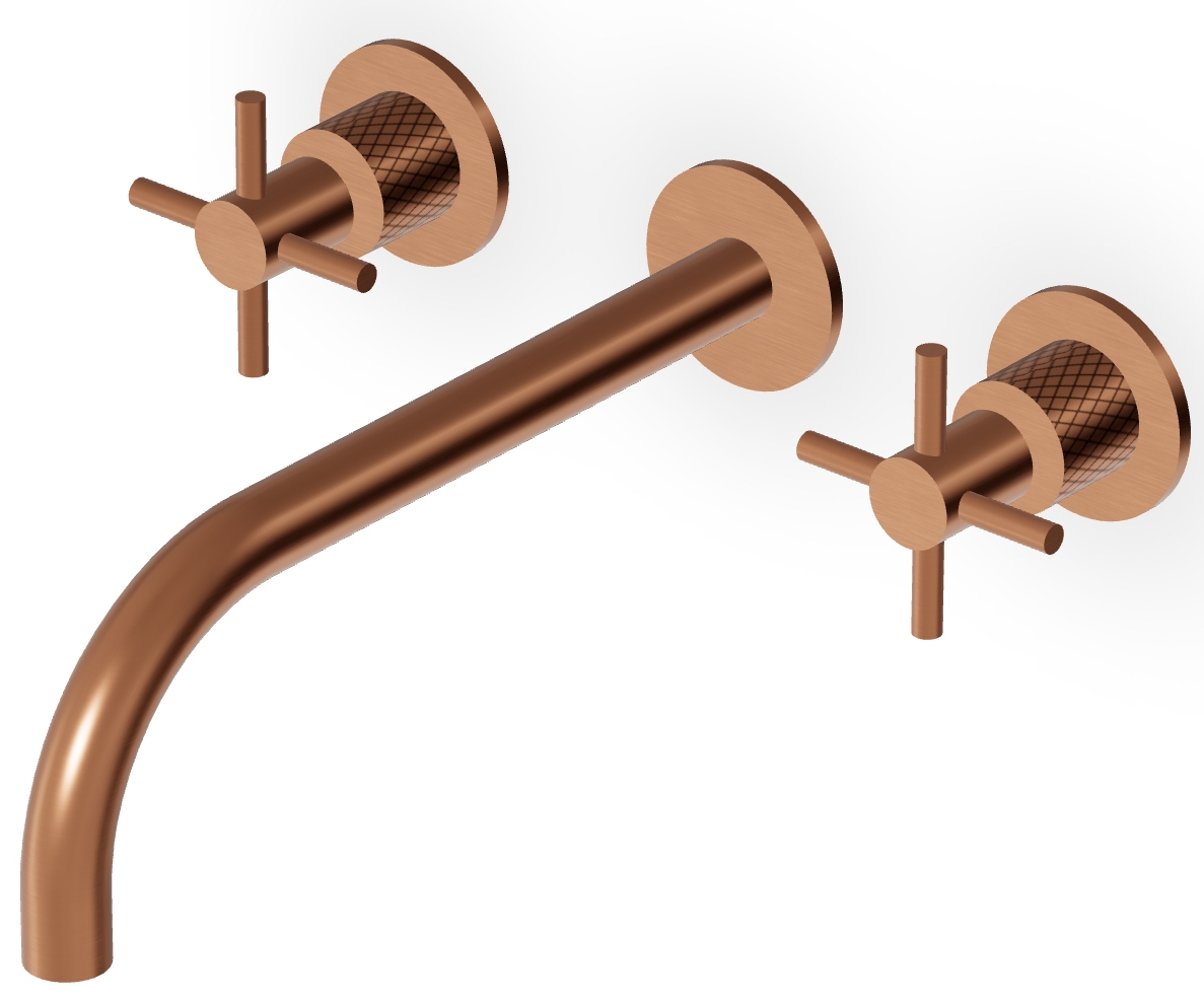 Zucchetti Helm grifo para lavabo empotrado cobre ZHM761.XP91G3