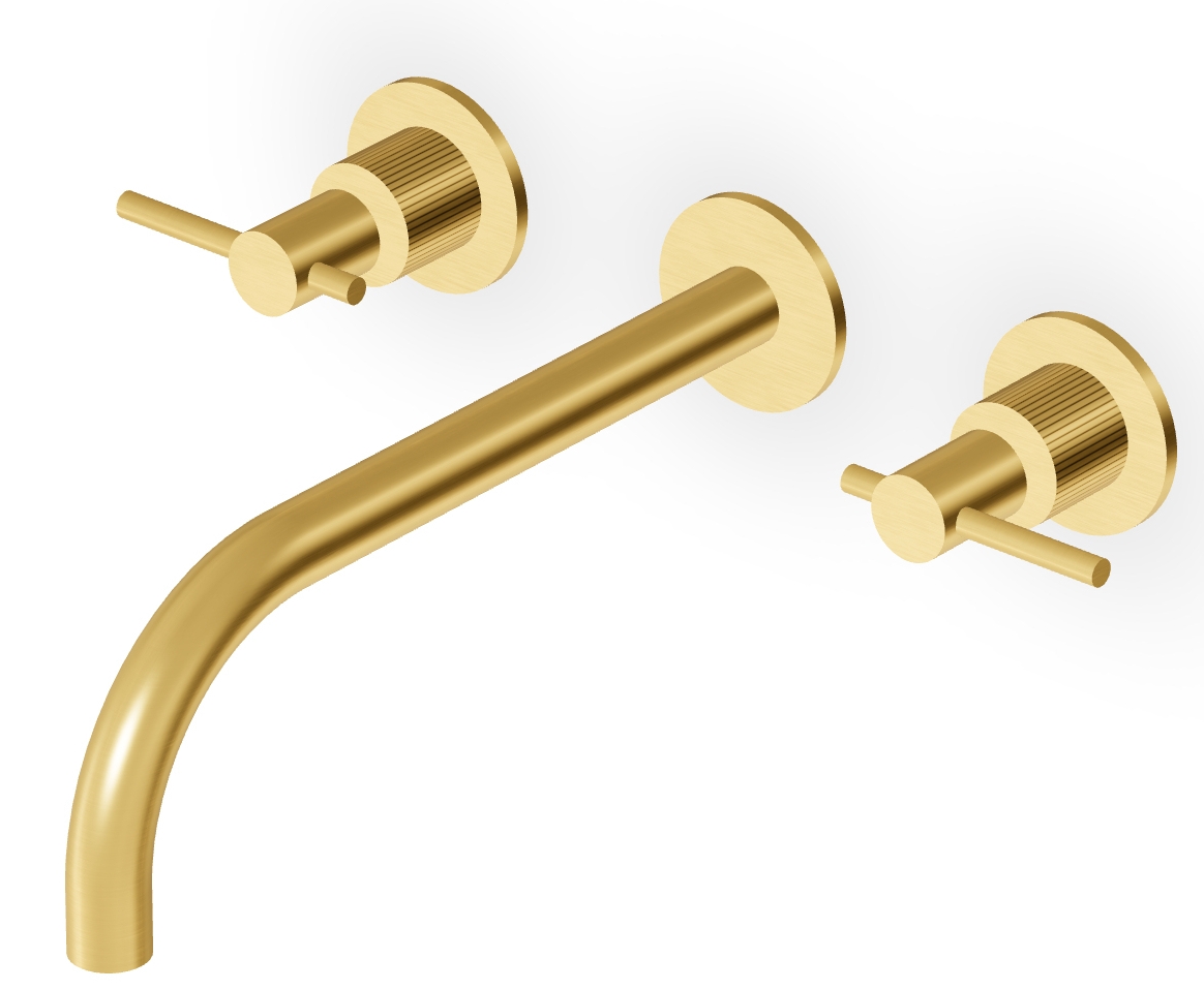 Zucchetti Helm grifo para lavabo empotrado oro ZHL761.XP41G2